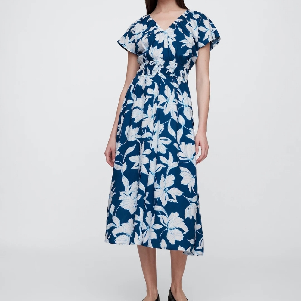 GAP Factory Floral Maxi Dress